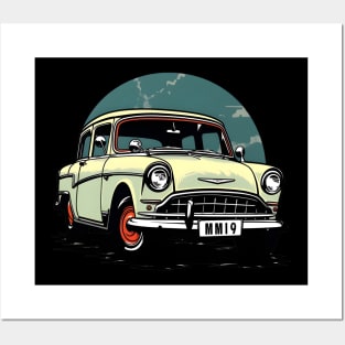 Vintage classic Car Designs Posters and Art